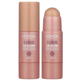 لوريال‏, Lumi ، قلم تمييز الشعر Le Glow ، 640 Glowy Sparkling Rose ، 0.22 أونصة (6.5 جم)