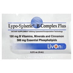 Lypo-Spheric B-Complex Plus, 30 Packets, 0.2 fl oz (6 ml) Each