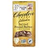 Chocolat au lait fourré au beurre de cacahuète salé, 33 % de cacao, 90 g