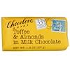牛奶巧克力杏仁太妃糖，1.3盎司（37克）