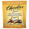 Chocolat noir fourré au beurre de cacahuète salé, 54 % de cacao, 100 g