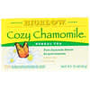 Tisane aux herbes, Cosy Chamomile (camomille), sans caféine, 20 sachets, 0.73 oz (20 g)