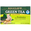 Green Tea with Ginger Plus Probiotics, 18 Tea Bags, .90 oz (25 g)