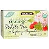 Organic White Tea with Raspberry & Chrysanthemum, White Tea, 20 Bags, .91 oz (25 g)
