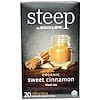 Steep, Organic Sweet Cinnamon Tea, 20 Tea Bags, 1.60 oz (45 g)