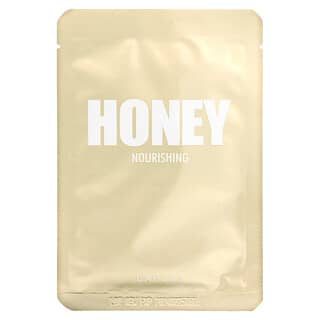 Lapcos, Masque de beauté en feuille au miel, Nourrissant, 1 feuille, 27 ml