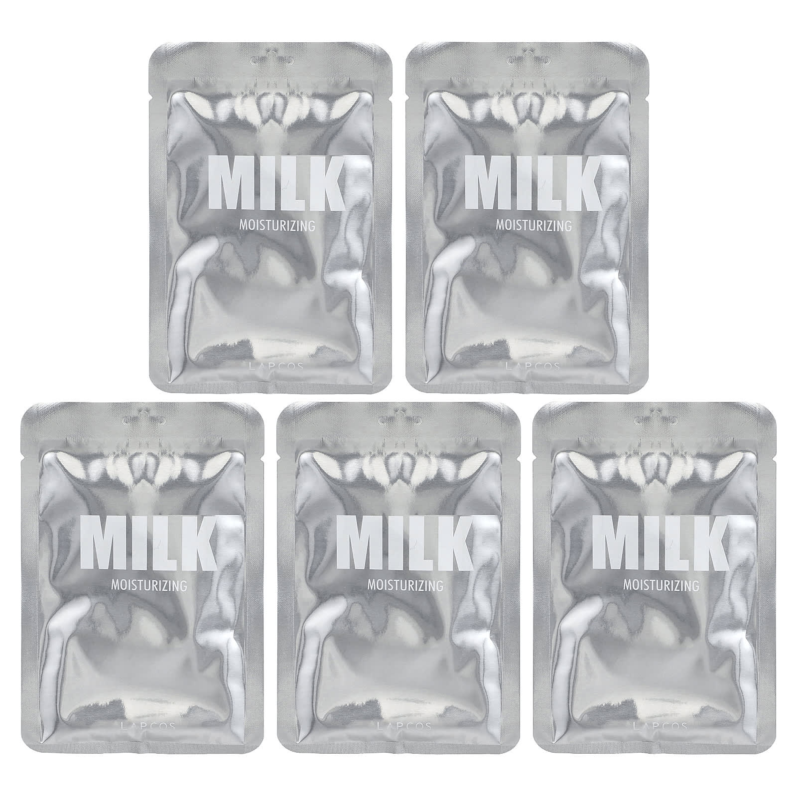 milk..ページ　美容液×マスクセット モイスチャライジングシートビューティマスクセット、ミルク、5枚、各