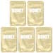 Lapcos, Honey Beauty Sheet Mask Set, Nourishing, 5 Sheets, 0.91 fl oz (27 ml) Each