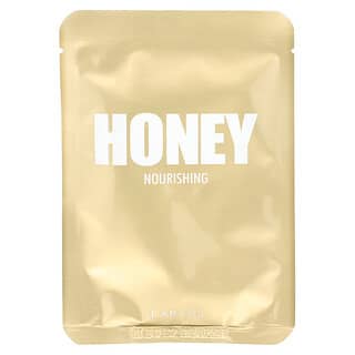 Lapcos, тканевая маска с медом, питательная, 5 шт, по 27 мл (0,91 жидк. унции)