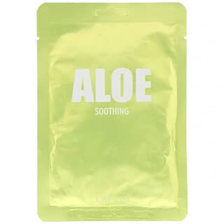 Lapcos, Aloe Sheet Beauty Mask, Soothing,  1 Sheet, 1.11 fl oz (33 ml)