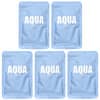 Juego de mascarillas de belleza en láminas hidratantes Aqua`` 5 láminas, 30 ml (1,01 oz. Líq.) Cada una