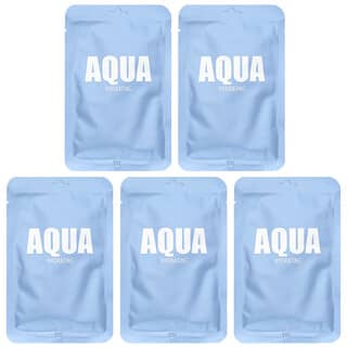 Lapcos, Aqua Beauty Sheet Mask Set, Hydrating, 5 Sheets, 1.01 fl oz (30 ml) Each