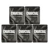 Charcoal, Exfoliating & Cleansing Pad, 5 Pads, 0.24 fl oz ( 7 g) Each