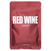 قناع الجمال الورقي بالنبيذ الأحمر ، المرونة ، قناع ورقي واحد ، 1.01 أونصة سائلة (30 مل)