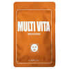 Multi Vita Beauty Sheet Mask, Brightening, 1 Sheet, 0.84 fl oz (25 ml)