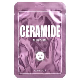 لابكوس‏, قناع الجمال الورقي بالسيراميد ، لشد البشرة ، قناع ورقي واحد ، 0.84 أونصة سائلة (25 مل)