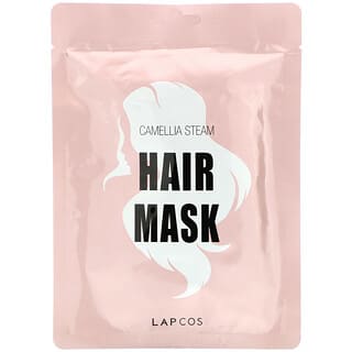 Lapcos, Маска для волос, Camellia Steam, 1 маска, 35 мл (1,18 жидк. Унции)