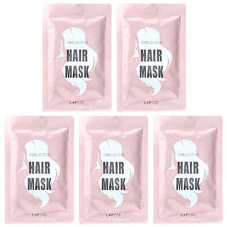 Lapcos, Camellia Steam Hair Mask, 5 Masks, 1.18 fl oz (35 ml) Each