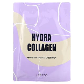 Lapcos, Hydra Collagen, Renewing Hydra-Gel Chest Beauty Mask, 1 Sheet, 1.14 oz (40 g)