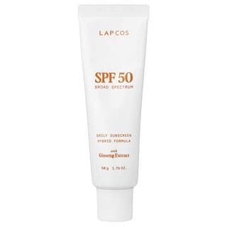 Lapcos, Daily Sunscreen Hybrid Formula, SPF 50, 1.76 oz (50 g)