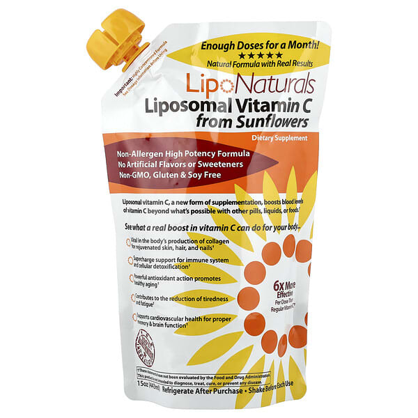 Liposomal Vitamin C from Sunflowers, 15 oz (443 ml)