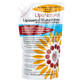 Lipo Naturals, Complexe antioxydant au glutathion liposomal, 443 ml