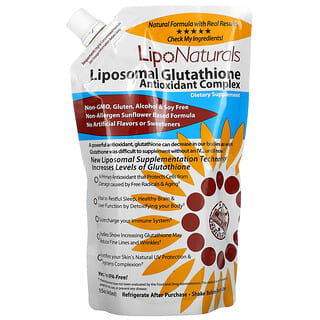 Lipo Naturals, 脂质谷胱甘肽抗氧复合物加 Setria，15 盎司（443 毫升）