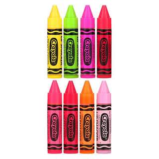 Lip Smacker, Crayola, Lip Balm, Party Pack, 8 Pieces, 0.14 oz (4 g) Each