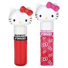 Hello Kitty（ハローキティ）、リップクリーム＆グロス、2個