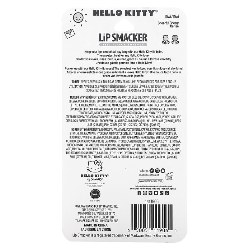 Hello Kitty Lip Gloss - Lip Smacker