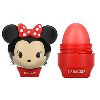 Lip Smacker, Disney（ディズニー）ツムツム、リップクリーム、ミニーマウス、ストロベリー ロリポップ、7.4g（0.26オンス）