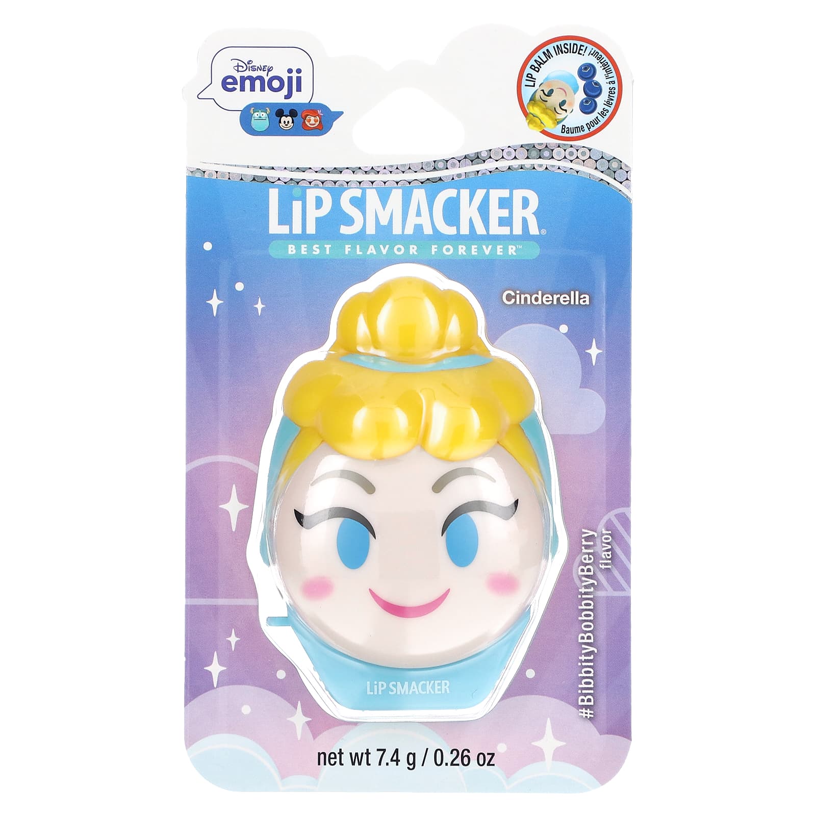 Lip Smacker, Disney Emoji, Lip Balm, Cinderella, #BibbityBobbityBerry ...