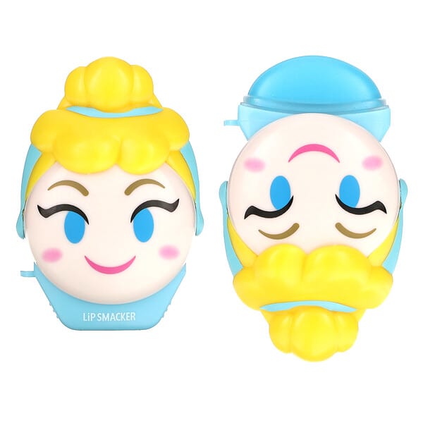 Lip Smacker, Disney Emoji，潤唇膏，灰姑娘，＃BibbityBobbityBerry，0.26 盎司（7.4 克）