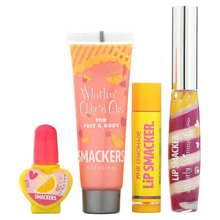 Lip Smacker, Pink Lemonade Lip, Nail and Body Collection,  4 Pieces