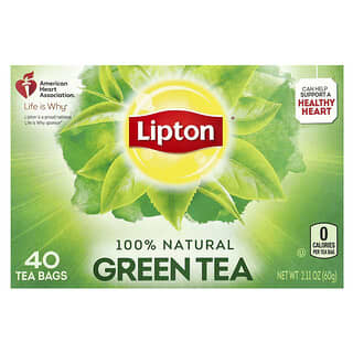 Lipton‏, شاي أخضر ، 40 كيس شاي ، 2.11 أونصة (60 جم)