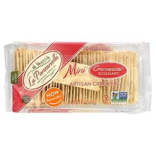 La Panzanella, Mini Croccantini Artisan Crackers, Rosemary, 6 oz (170 g)