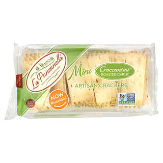 La Panzanella, Mini Croccantini® Artisan Cracker, gerösteter Knoblauch, 170 g (6 oz.)