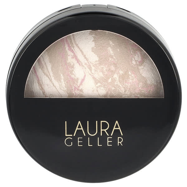 Laura Geller, Baked Balance-N-Bighten, 컬러 코렉팅 파운데이션, 0006021B 포슬린, 9g(0.32oz)