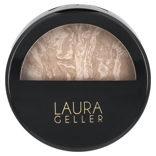 Laura Geller, 베이크드 Balance-N-Bighten, 컬러 코렉팅 파운데이션, 0006023B 라이트, 9g(0.32oz)