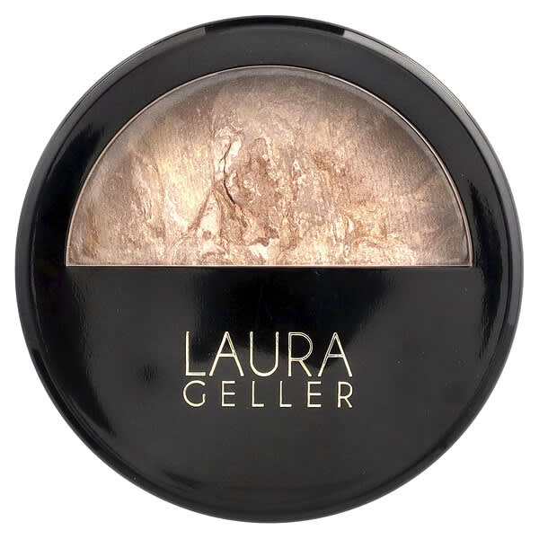 Laura Geller, Baked Balance-N-Bighten, 컬러 코렉팅 파운데이션, 0006027B 탠, 9g(0.32oz)