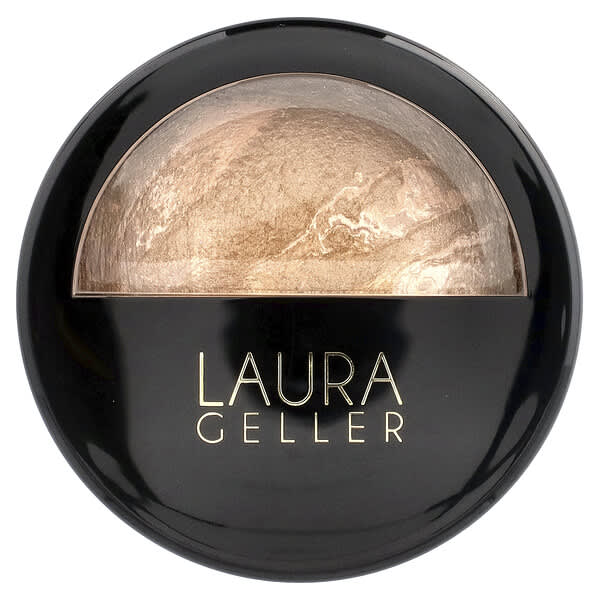 Laura Geller, 베이크드 Balance-N-Bighten, 컬러 코렉팅 파운데이션, 0006028B 샌드, 9g(0.32oz)