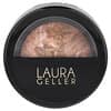 Laura Geller, 베이크드 블러셔-N-브라이트닝, 마블라이즈 블러셔, 0018029B 선스위프드, 4.5g(0.16oz)