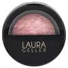 Laura Geller, 베이크드 블러시-N-브라이트닝, 마블라이즈 블러셔, 0018032B 핑크 버터크림, 4.5g(0.16oz)