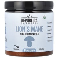 LA Republica, Superfoods, Lion‘s Mane Mushroom Powder, Löwenmähne-Pilzpulver, 60 g (2,12 oz.)