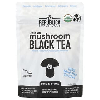 La Republica, Instant Mushroom Black Tea, 2.5 oz (70 g)