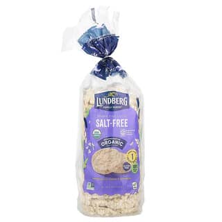 Lundberg, Organic Whole Grain Rice Cakes, Brown Rice, Salt Free, 8.5 oz (241 g)