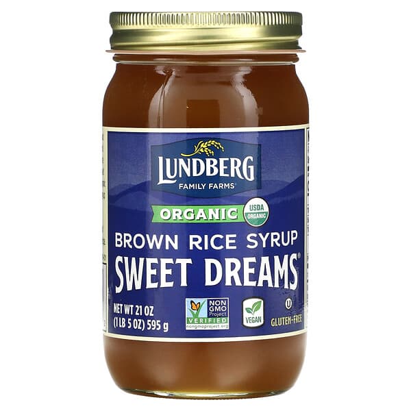 Lundberg, Sweet Dreams, Jarabe de arroz integral orgánico, 450 ml (16 oz. Líq.)
