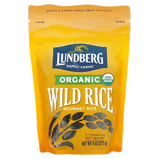 Lundberg, Arroz salvaje orgánico, 227 g (8 oz)