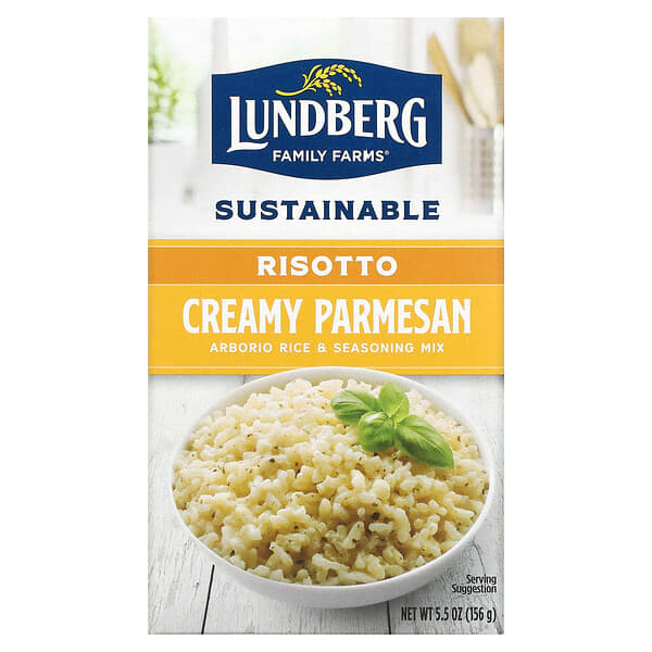 Lundberg, リゾット, クリーミーパルメザン, 5.5 oz (156 g)