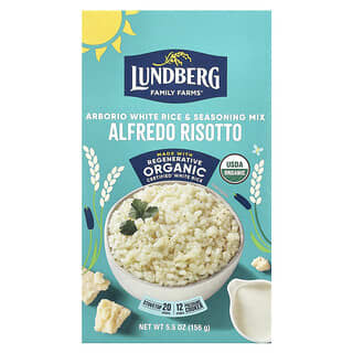 Lundberg, Risotto italiano tradicional, Alfredo, 156 g (5,5 oz)